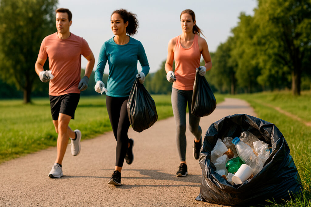 Plogging: qué es, beneficios y cómo empezar este deporte sostenible 🌍🏃‍♀️
